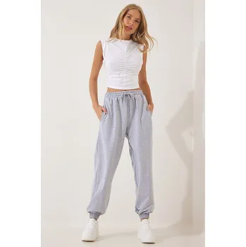 Tepláky Happiness Istanbul Grau 7986158 L/XL