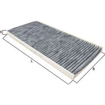 Ventilátor topení a klimatizace Filtr, vzduch v interiéru KNECHT LAK 62