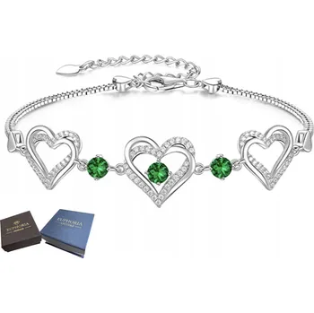 Náramek Náramek Mennica Świdnicka SRDCE Stříbro 925