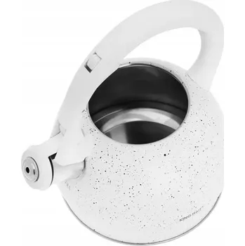 Varná konvice Konvice tradiční ocelová Kinghoff 2 l bílá