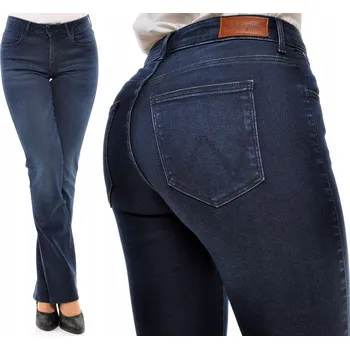 Dámské džíny WRANGLER džíny REGULAR navy BOOTCUT W25 L32