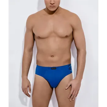 Slipy Pánské slipy Atlantic Pacific PMP-020 L (40) modré