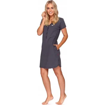 Dámská noční košile Noční Doctor Nap šedá velikost S