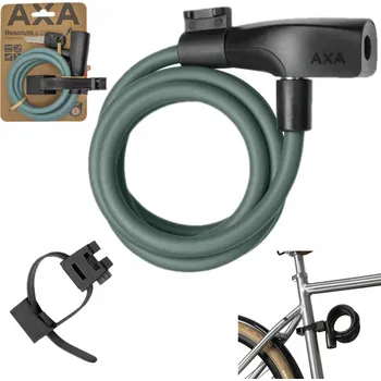 Zámek na kolo Zámek na kolo lankový AXA Resolute 120/8 Color Edition