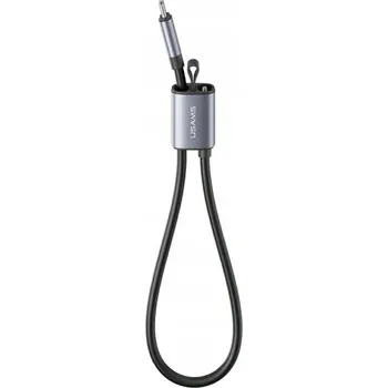 Datový kabel Kabel Usams USB typ C - USB typ C 0,3 m černý