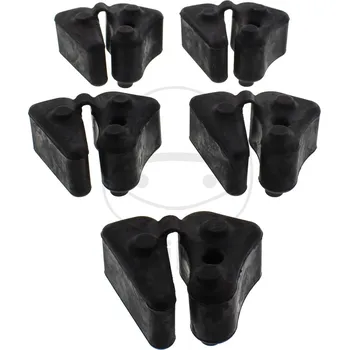 Výfuk pro motocykl Gumová průchodka TOURMAX balení 10 kusů 2H84240