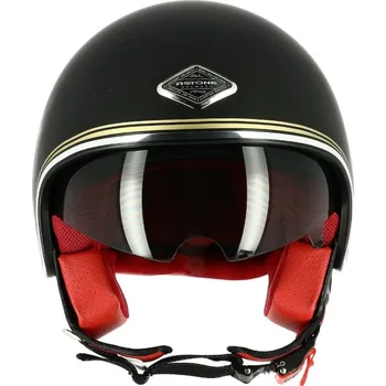 Auto-moto Moto přilba ASTONE MINIJET S 66 MEMENTO MORI matná černá 2H100576