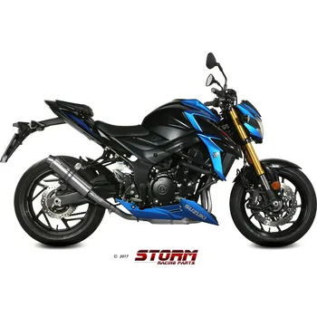Auto-moto Koncovka výfuku STORM GP S.048.LXS Nerez SUZUKI GSX-S 750 2017-2021