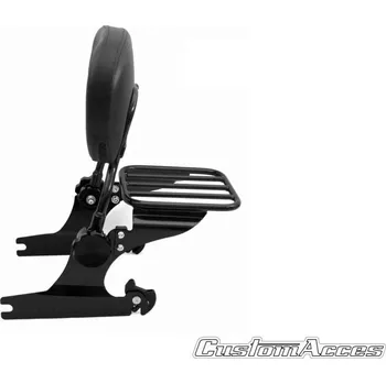 Moto sedlo Opěrka CUSTOMACCES LUXUS SOFTAIL RSD001N černý RSD001N
