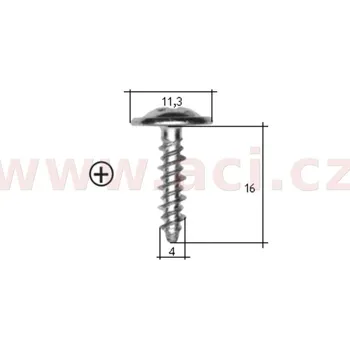 Motodíl speciální vrut (sada 10 ks) 41228Z