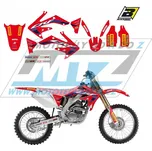 Polepy na motocykl (sada polepů Graphics) Honda CRF250R / 04-09 - typ polepů Replica Team HRC BB2135R22