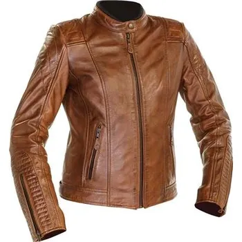 Moto bunda Dámská kožená moto bunda RICHA LAUSANNE hnědá cognac 2H5514391