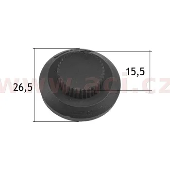 Motodíl plastová příchytka (sada 5 ks) 72128