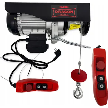lanový naviják Dragon Winch Elektrický lanový naviják 230V | 300/600 kg