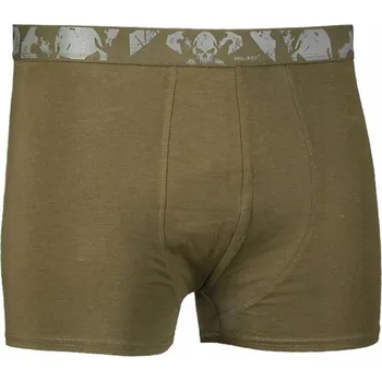 Boxerky Mil-Tec Boxerky 2-pack "ShortsSkull" Olivové XXL