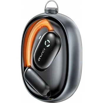 Sluchátka Bezdrátová sluchátka Awei Bluetooth 5.4 TZ13 ANC + dokovací stanice černá/black