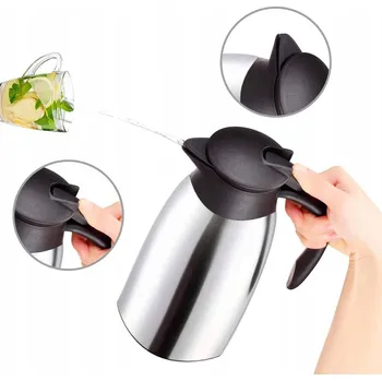 Termoska VYSOKÁ KONFERENČNÍ TERMOSKA 2L Z OCELI 304 NA KÁVU A ČAJ