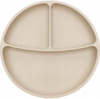 Talířek Gigi Kids bílý silikonový