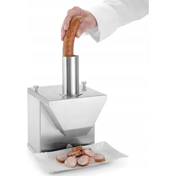 Kráječ na chleba ELEKTRICKÝ KRÁJEČ NA KIELBAS PARNÍK WEDLIN GASTRONOMICKÝ OCEL HENDI