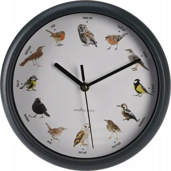 Hodiny Nástěnné hodiny H&S černé 25 cm