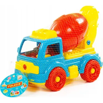 ostatní stavebnice Stavebnice Polesie Konstruktor-transport Auto-betoniář 29 dílů