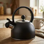 Čajník s píšťalkou MONDEX SAM 1,5 l černý