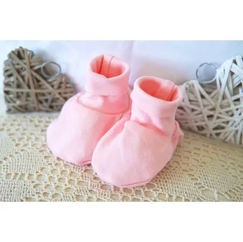 Kojenecké oblečení AMÁLKA Kojenecké bavlněné capáčky, světle lososové Velikost: 68-80