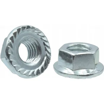 Matice M5 PŘÍRUBOVÁ MATICE POZINK DIN 6923 MATICE 20