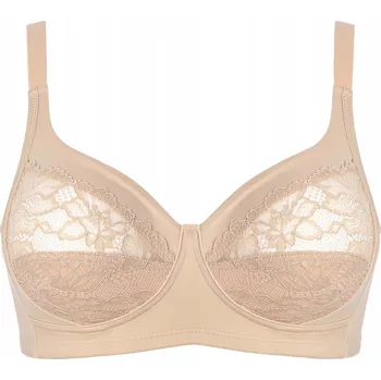 Podprsenka Podprsenka dámská krajková měkká bez kostic v tělové barvě Infiore 90B