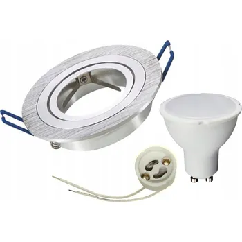 Stropní svítidlo zapuštěné LED-ONE 3 W GU10 stříbrné