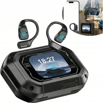 Sluchátka BEZDRÁTOVÁ SLUCHÁTKA ZA UŠI bluetooth pro hovory, překladač jazyků v reálném čase