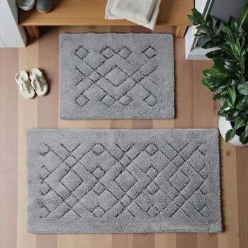 Koupelnová předložka Kobercový ráj Koupelnová předložka BOSTON 12 šedá