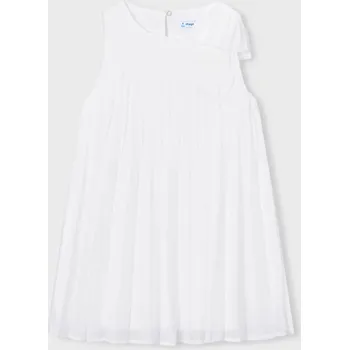 Dívčí šaty Dívčí šaty Mayoral 3920.6B.Mini.PPY2 bílá 00X, vel. 110