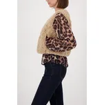 Vesta Monari 9163 béžová kožešina na zip Velikost: 40