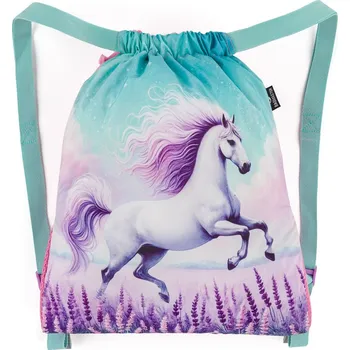 Dětské zboží Bagmaster SÁČEK LUMI 26 B školní na přezůvky / tělocvik – kůň