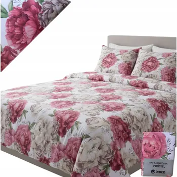 Povlečení Povlečení 180x200 BAVLNA Sada Povlečení na zip PIVOŇKY Polsko