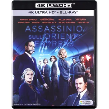 Blu-ray film Morderstwo w Orient Expressie Blu-ray 4K disk