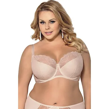 Dámské spodní prádlo Gorsenia podprsenka polovyztužená béžová velikost 105E