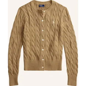 Dámský svetr Polo Ralph Lauren Dámský Pletený Kardigan, velbloudí, 40