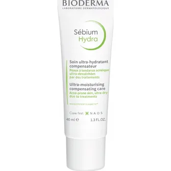 Pleťový krém Bioderma Sébium Hydra hydratační krém pro mastnou a aknózní pleť 40 ml