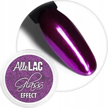 Přípravek na nehty Prášek na nehty Ozdoby Na Nechty ALLELAC Glass Effect Mirror Efekt Lustra Szkła Č. 7