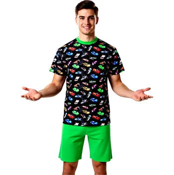 Pánské pyžamo Pánské Pyžamo Krátké FOLTÝN PK 535 Velikost: S