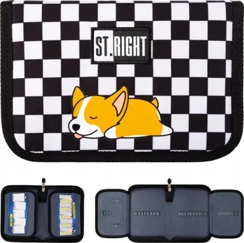 Penál Dvoupatrový penál bez vybavení ST.RIGHT PC-03