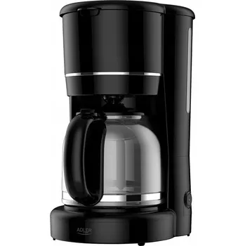 Kávovar Překapávací kávovar ADLER 1,5 l skleněný s automatickým vypnutím