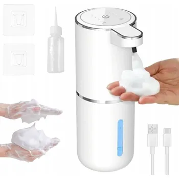 Dávkovač mýdla Dávkovač mýdla v pěně BEZDOTYKOVÝ AUTOMATICKÝ na zeď USB Dávkovač