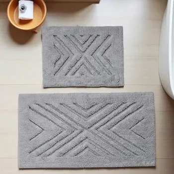 Koupelnová předložka Kobercový ráj Koupelnová předložka BOSTON 15 šedá