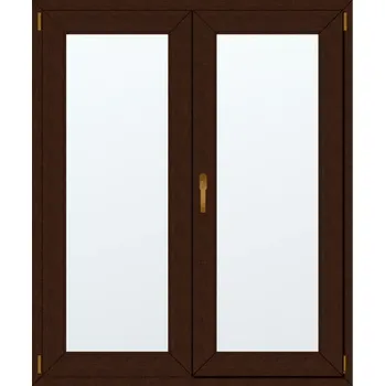 Okno Dvoukřídlé plastové okno 135x154