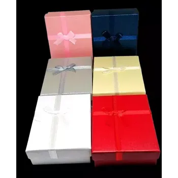 Dárkové krabičky 9 x 6,5 x 2,5 cm, mix barev