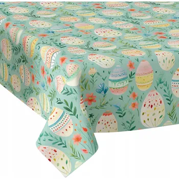 ubrus UBRUS NA STŮL Velikonoce 140x220 cm, NEŠPINIVÝ, MATNÝ, SILNÝ, SVÁTEČNÍ