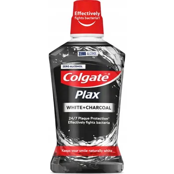 Ústní voda Colgate Plax White + Charcoal ústní voda 500 ml